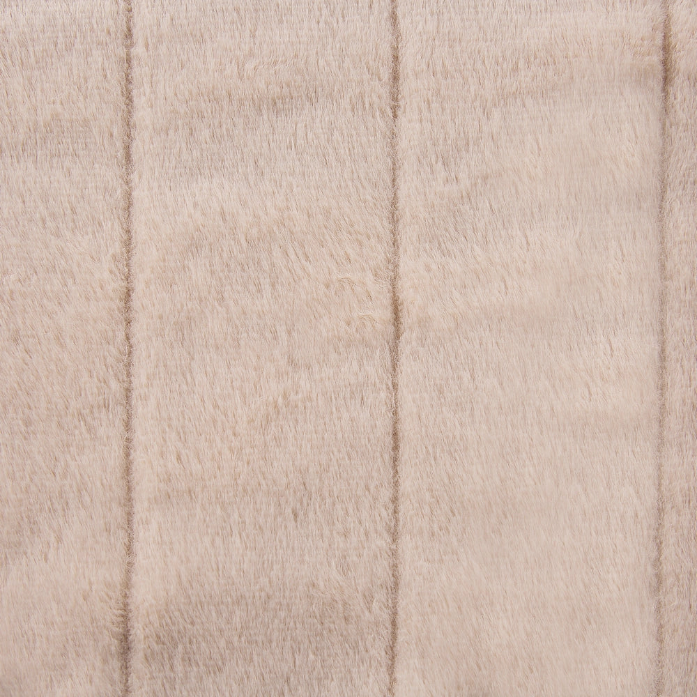 Coperta Bianco Poliestere Tessuto 200 x 220 cm Soggiorno Lancio Soffice Decorazione Design Moderno