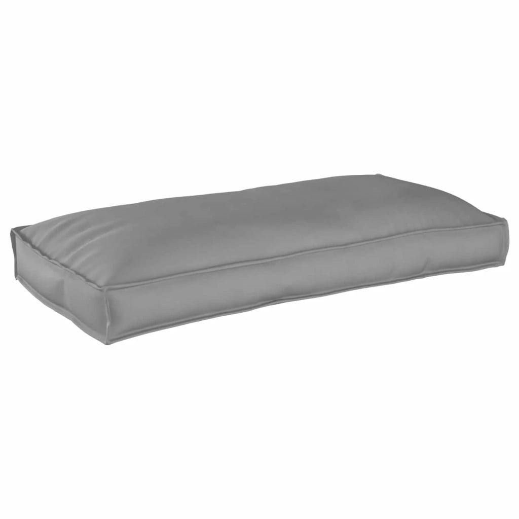 Cuscino Grigio 120 x 60 x 12 cm Tessuto Oxford 42001559