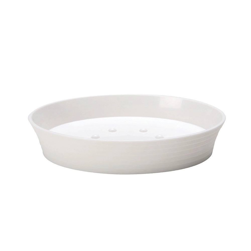 Porta sapone bianco - serie bowling