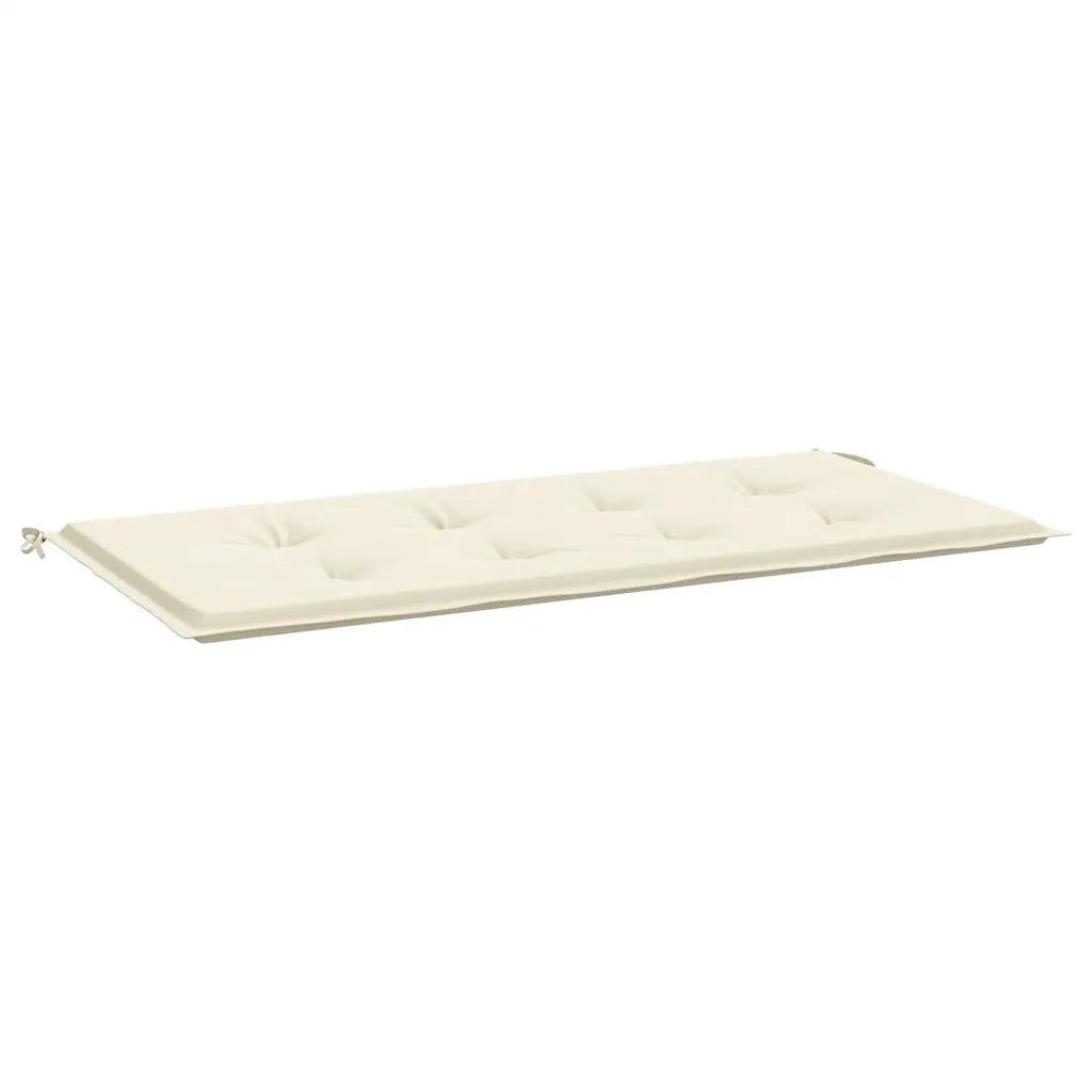 Cuscino per Panca da Giardino Crema 100x50x3 cm cod mxl 47503
