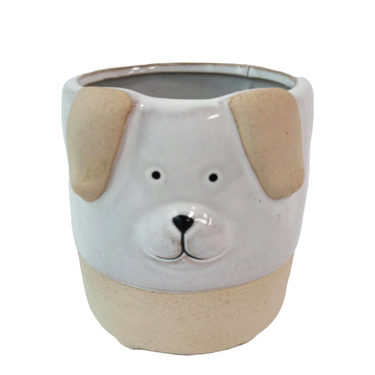 Set 3 Vasi Muso Cane Ø 12x H 12 cm