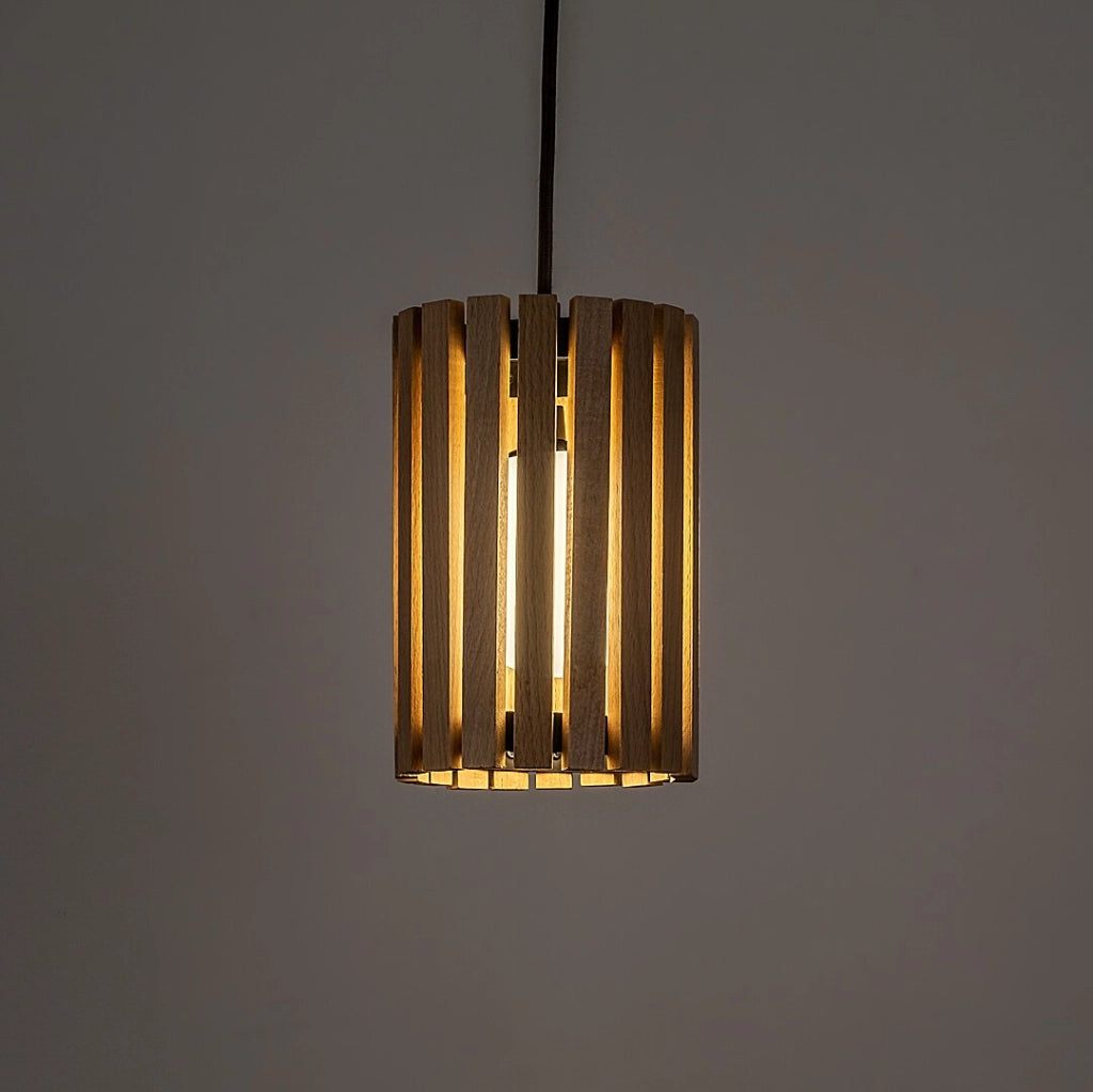 Lampada sospesa Noxelle 1xG9 sfera nera legno Rabalux