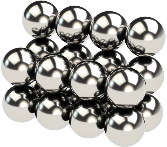 Magnetodi Neodymium Extra Potente Sferiche, diametro 8 mm - Magneti forti, supermagneti - Attrazione massima ca. 3,5 kg - Magneti per lavagne bianche, cartelli, pannelli magnetici, officine