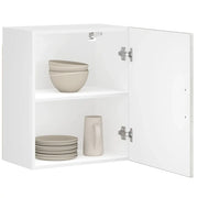 vidaXL Pensile da Cucina Porto Grigio Cemento in Legno Multistrato