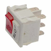 COMMUTATORE 0-1-2   INTERRUTTORE LUMINOSO DOPPIO BISTECCHIERE 6C - UNIVERSALE
