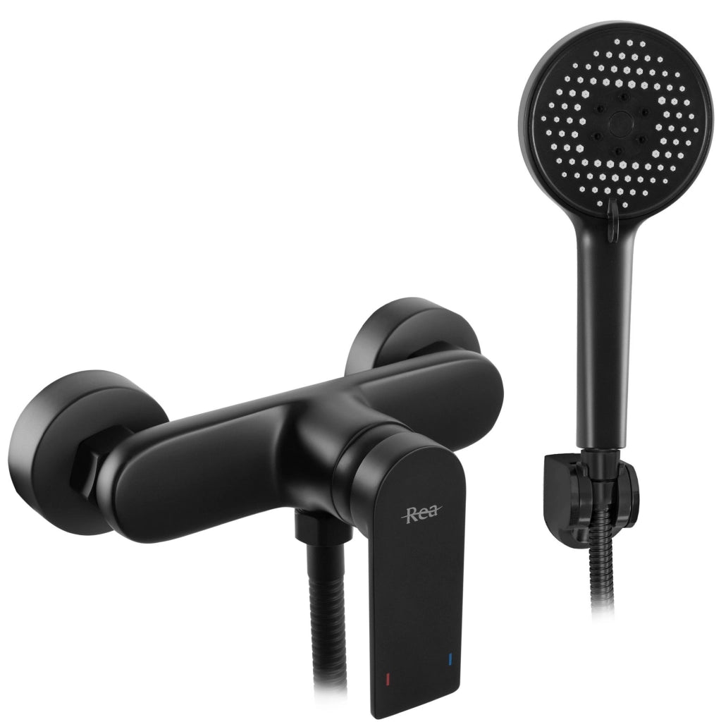 Rubinetto Doccia Rea Verso Black