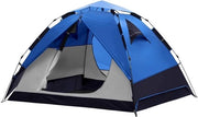 Tenda acquatica, 2-3 posti, per 3-4 persone, con sistema di montaggio rapido, 2 porte, tenda a doppia parete per campeggiatori, festival, viaggi, spiaggia, escursioni