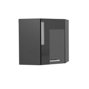 Mobile angolare da cucina R-Line Antracite lucido/Antracite 57 cm Vicco