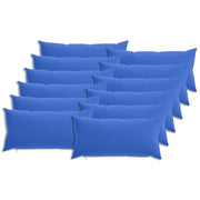 Federa 12 pz HEERLEN Blu Reale 40 x 80 cm Poliestere 910020