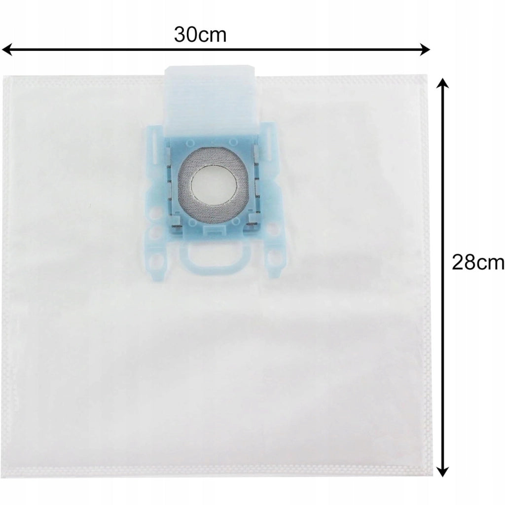 Sacchetti per Aspirapolvere di Ricambio compatibile con Bosch GL20, GL30, Serie 2/4/6 – Microfibra Sintetica, 10 Pezzi