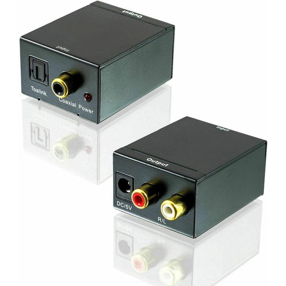 Trade Shop - Adattatore Convertitore Stereo 3.5mm Audio Da Digitale Ad Analogico Cavo Fo-av35 -