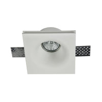 Faretto da incasso Downlight in Gesso Gyps Modern Bianco
