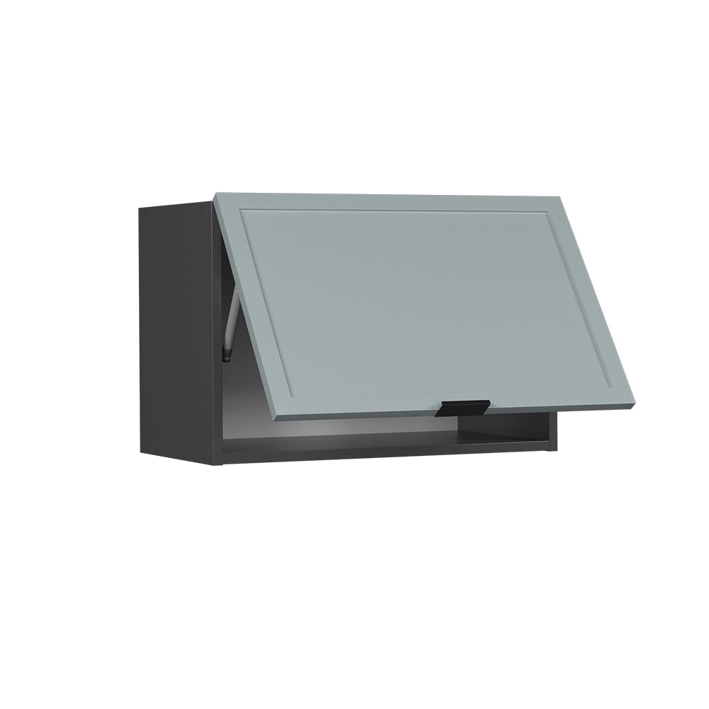 Vicco Pensile da cucina Blu-grigio chiaro 60 cm Piatto