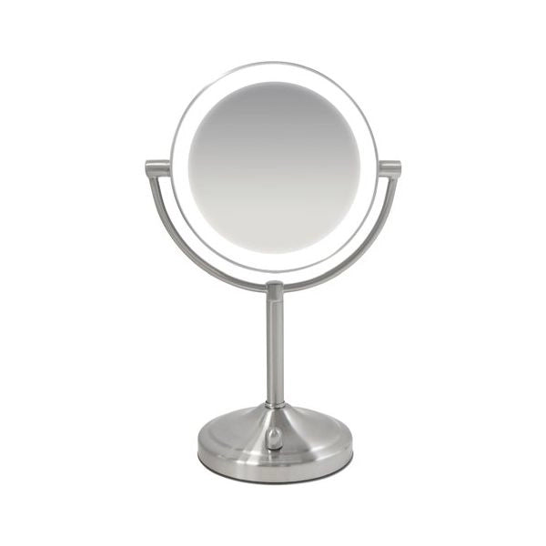 Homedics specchio girevole con ingrandimento x7 e illuminazione a led mir-8150-eu - MIR 8150 EU