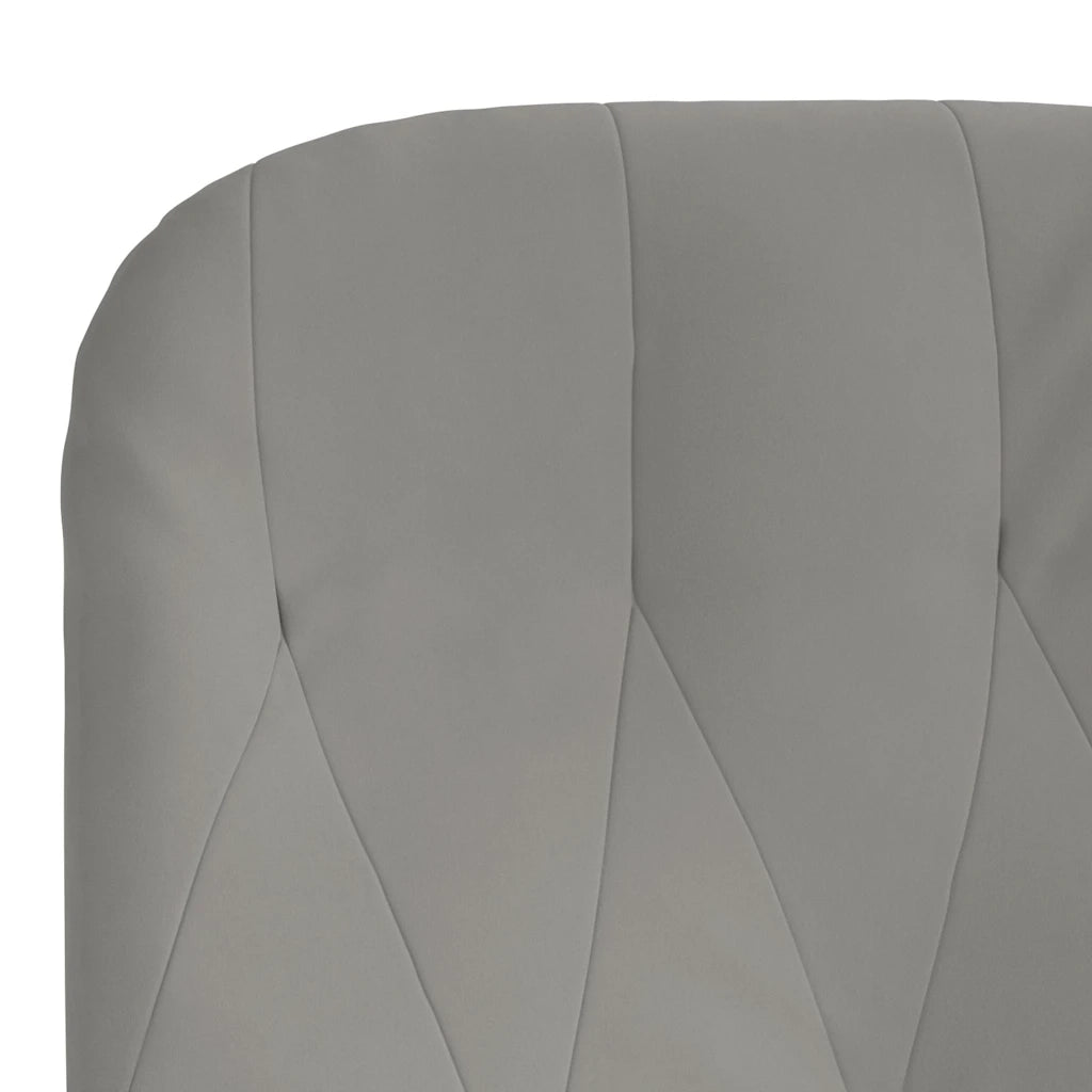 Poltrona Relax | Sedia Relax Grigio Chiaro in Velluto