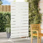 Pannello di Recinzione in Metallo Bianco Metallo Standard