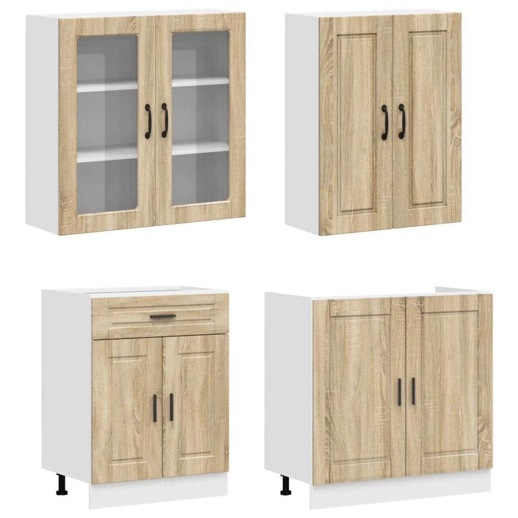 Unità Cucina PORTO 8 pcs Rovere Sonoma Legno ingegnerizzato 3438175