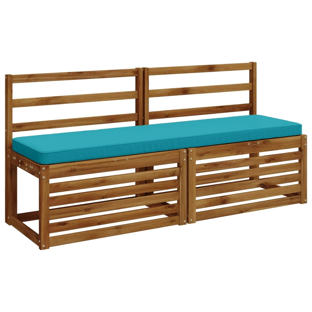Cuscino per Panchina a 1 Pezzo VUGHT 100% Poliestere Turchese 951338