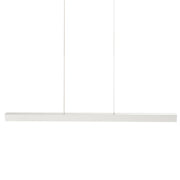 Lampada a sospensione in alluminio bianco con paralume in legno di gomma e base in ferro con telecomando Luce a LED integrata