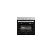 Schaub Lorenz forno elettrico da incasso multifunzione 8 modalita', 60 cm, 56 litri, classe A, vetro nero inox