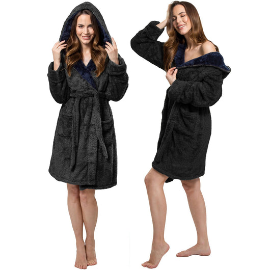 Accappatoio Jordan Navy Grey M