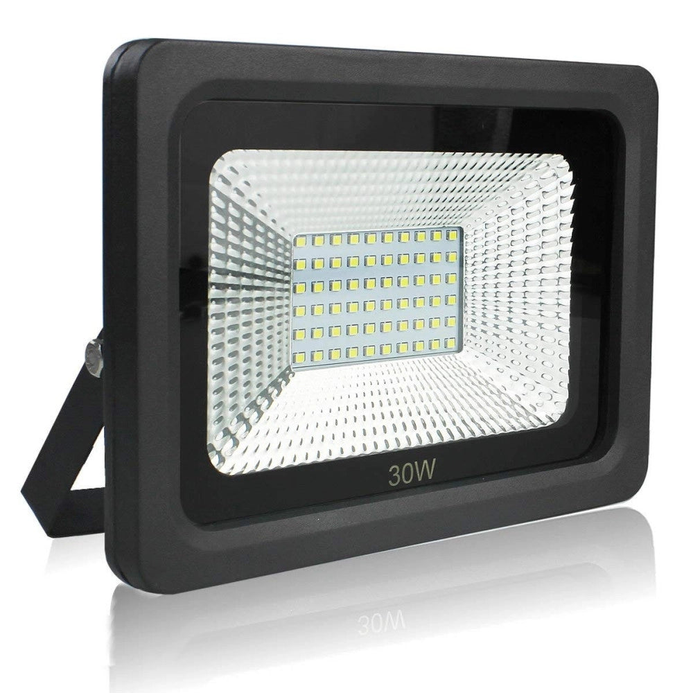 Trade Shop - Faro Faretto Proiettore A Led Per Da Esterno Ip65 Luce Fredda Calda 30 50 100 W - -bianco Caldo-30 Watt