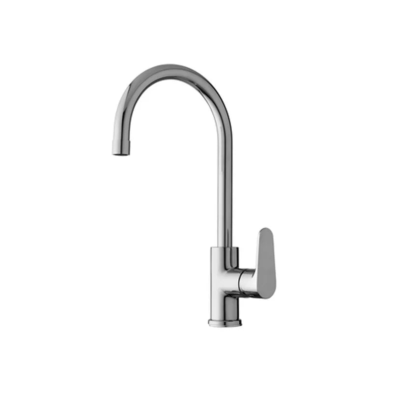 Miscelatore lavello con canna alta serie green paffoni