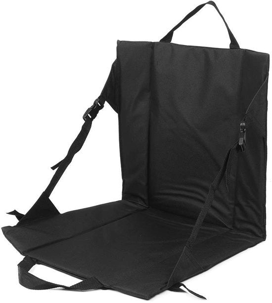 Sedile di Supporto con Cuscino Portatile - Sedia Leggera per Campeggio e Feste Estive