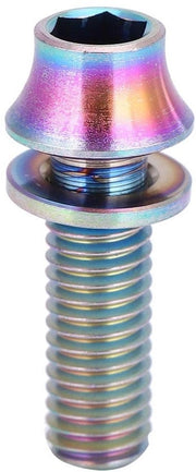 Accessori per bicicletta - Flessibile - Lavorazione Titanium - Materiale Anticorrosivo - Dimensioni M5x12/M5x16 - Peso Leggero - Precisione di Accoppiamento Elevata - Flessibili per Bicicletta
