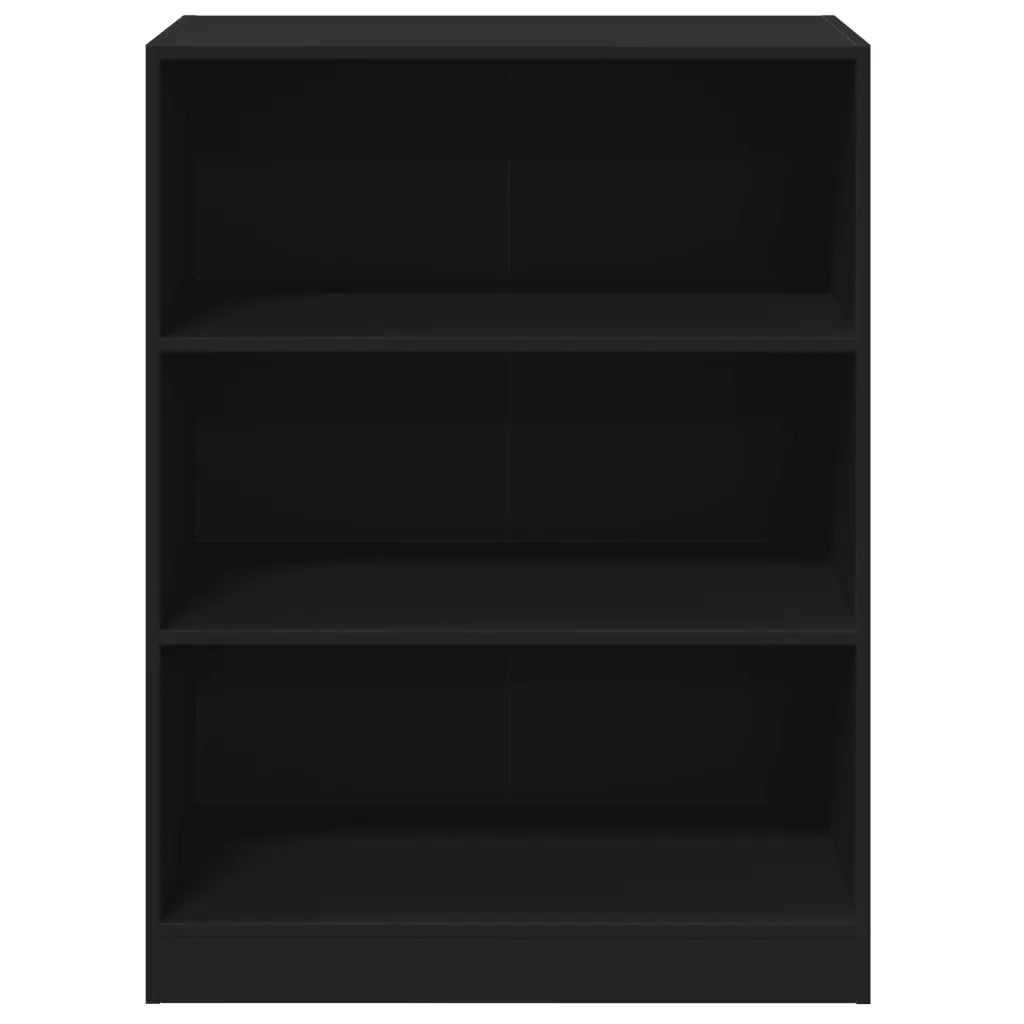 Armadio Nero 77x48x102 cm in Legno Multistrato