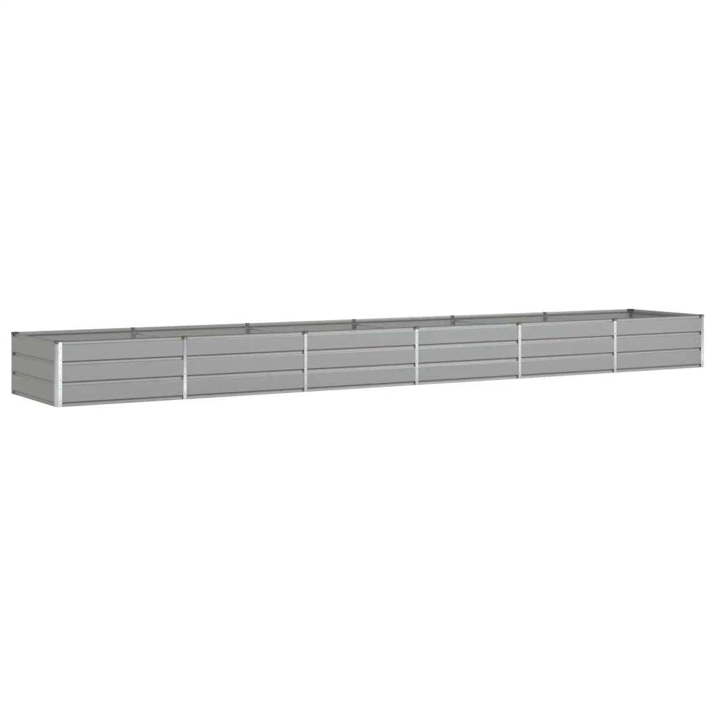 Fioriera Grigio chiaro 580 x 100 x 45 cm Acciaio zincato 42018175