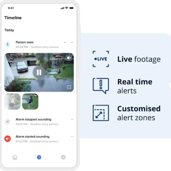 Netatmo Presence PRO videocamera esterna intelligente con sirena Bianca