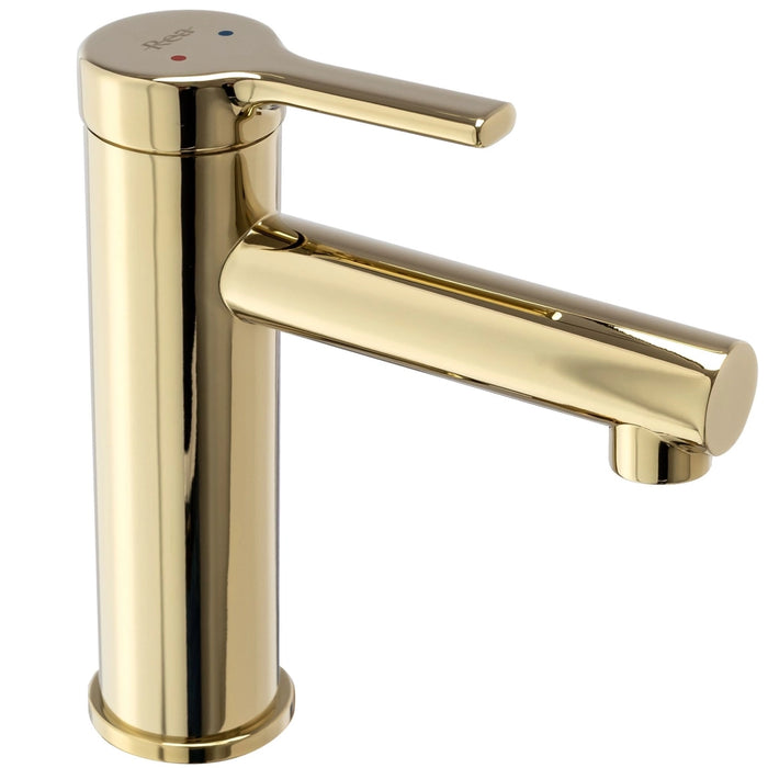 Rubinetto Da Lavabo Rea Pixel Gold Low