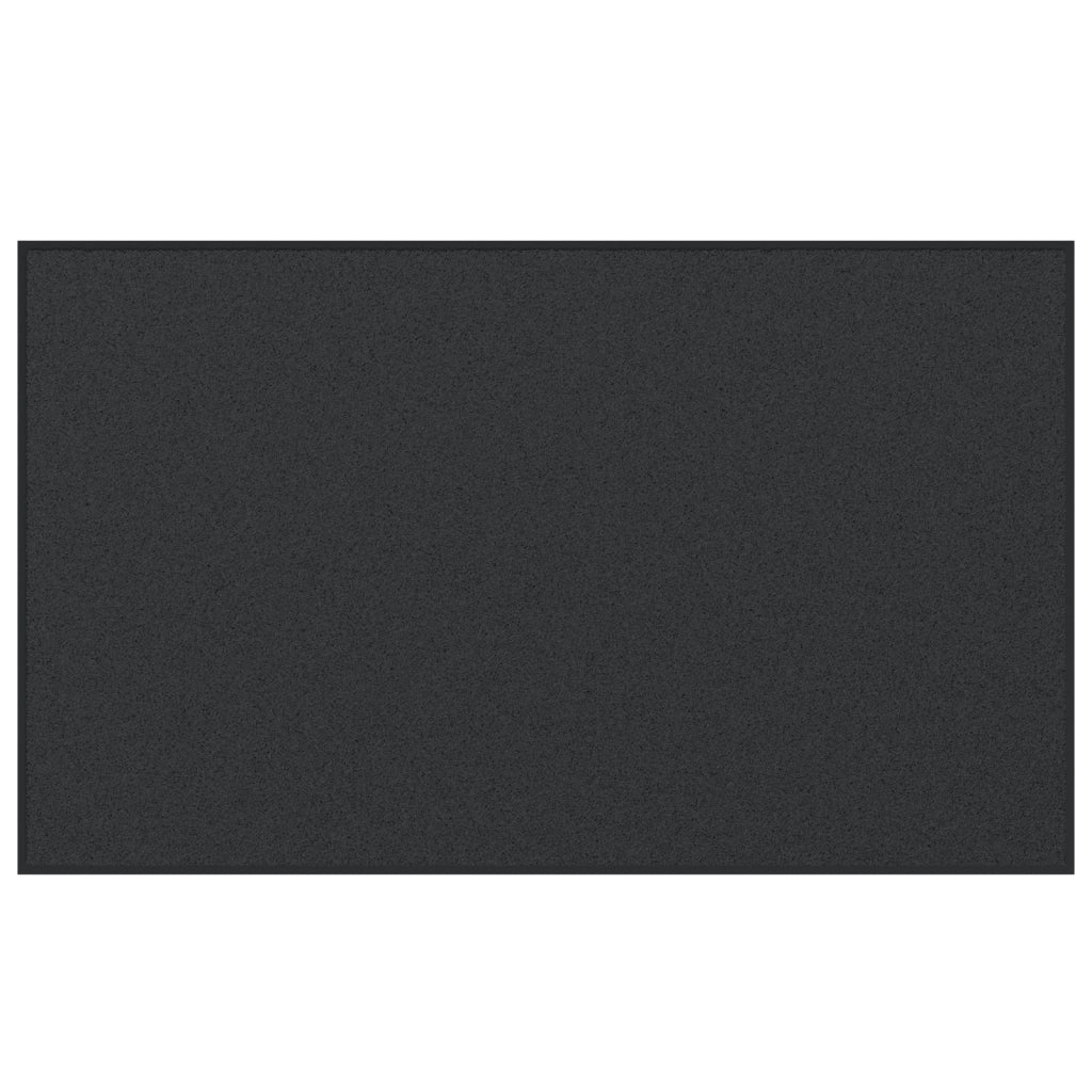 Zerbino Rettangolare Nero 90x150 cm