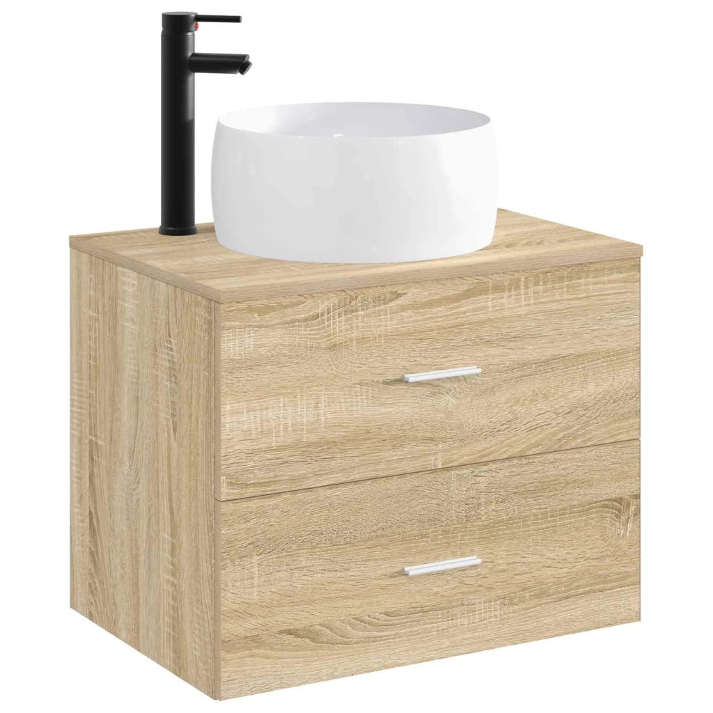 Lavabo da bagno Nero Opaco 38,5 x 38,5 x 16 cm Metallo 890239