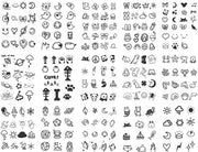 Tatuaggio Temporaneo - Adesivi Tatuaggio Idroresistenti - Set da 60 Adesivi - Sicuri per la Pelle - Disegni Creativi - Facili da Rimuovere