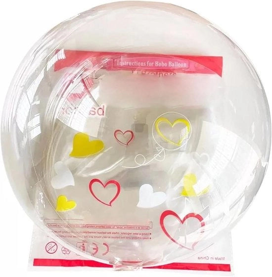 Decorazioni per Feste - 10 Pacchi di Balloni Bobo, Inflabili e Reciclabili, Translucidi per Matrimoni e Feste di Compleanno, Decorazioni con Bocca Larga