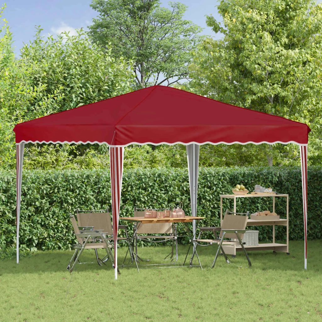 Tenda per feste a pop-up-Gazebo Borgogna 288 x 288 x 245 cm 152658
