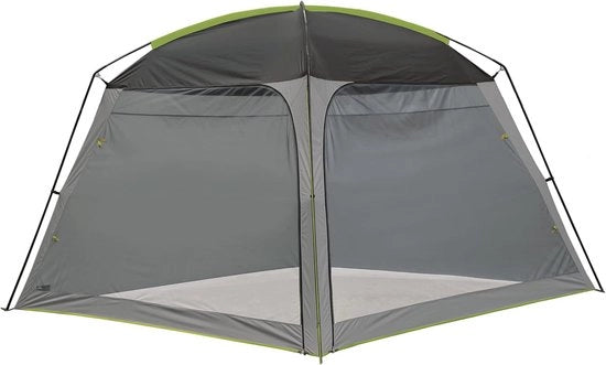Pavilione unisex per adulti, 3 x 3 m, grigio chiaro-grigio scuro-arancio limone, misura unica