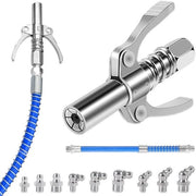 Vetspuit mondstuk con doppia maniglia G Coupler con gomiti M6 M8 M10 - maniglia ergonomico - blocco rapido - pistola a spruzzo - manutenzione - durata.