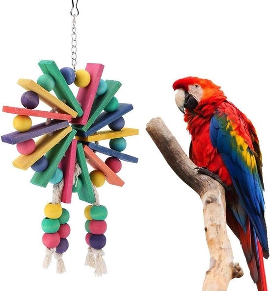 Giocattolo per uccelli da cortile, grande giroscopio per uccelli da cortile con becco affilato per parrocchetti coniglietti, conure, piccioni, per uccelli da cortile piccoli, aringhe, valpichetti