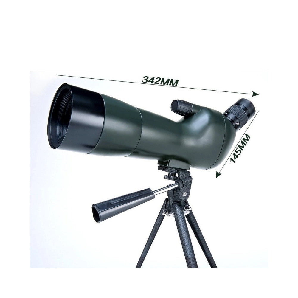 Trade Shop - Telescopio Cannocchiale 20x 40x 60x Con Borsa Zoom Alta Definizione Obiettivo -