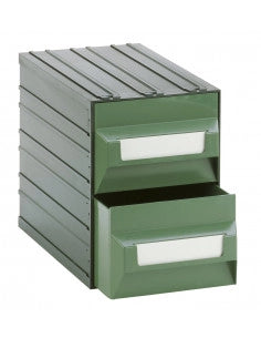 Cassettiera modulare porta minuteria con 2 cassetti - Modello Mobil 2