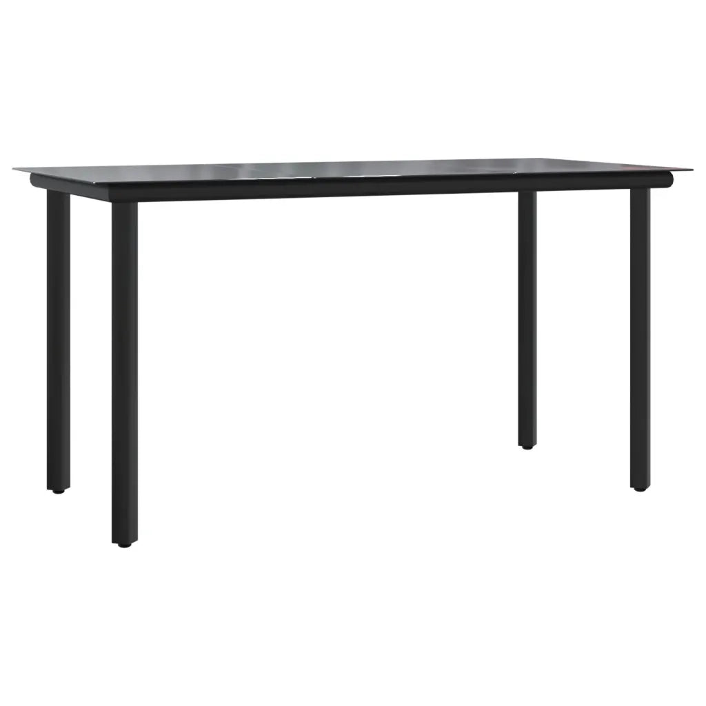 Set da Pranzo da Giardino 9pz con Cuscini Marrone in Polyrattan