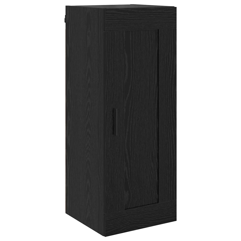 Credenza Rovere Nero 34,5 x 34 x 180 cm Legno multistrato 3416234