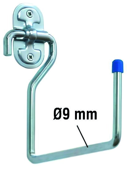Aldeghi GANCIO MULTIUSO DA PARETE  mm.150X150 10.00 pz