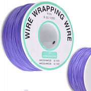Cavo Kynar AWG 0.25mm Viola 200m – Filo di Rame Stagnato | Ø 0,60 mm, 300V, Fino a 105°C