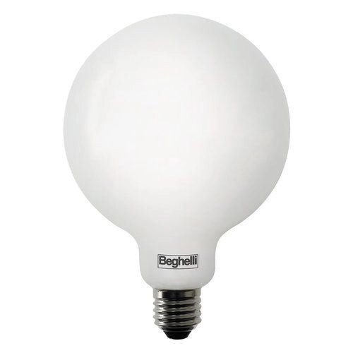 Beghelli 58117 Tuttovetro LED Lampadina Globo 18W E27 3000K 2500lm Classe D colore Opale