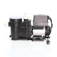 Pompa piscina per ricircolo con velocità regolabile 1100W 27000l/h 18m Pompa di circolazione