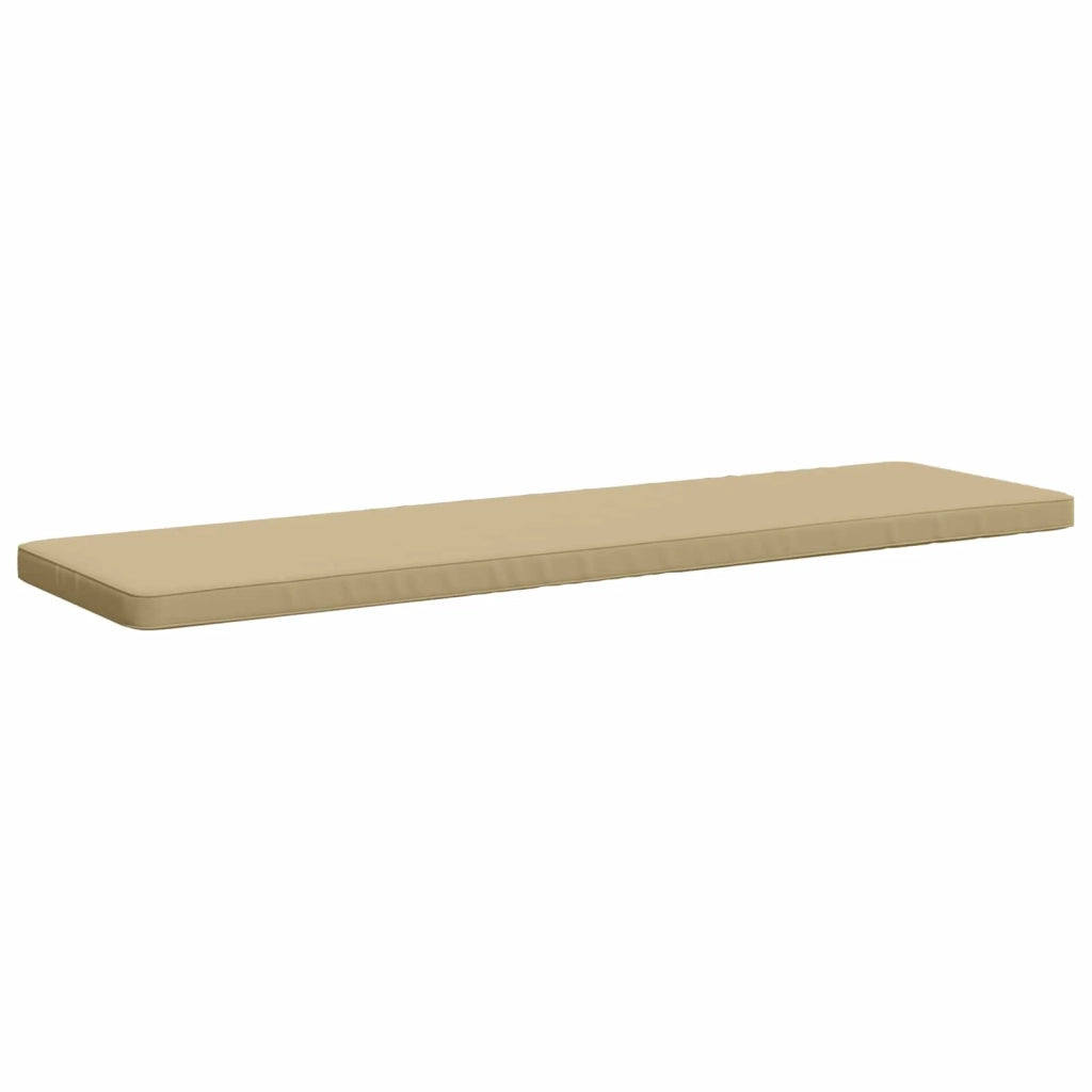 Cuscini per Panchina a 2 Pezzi VUGHT 2 pz 100% Poliestere Beige 952123